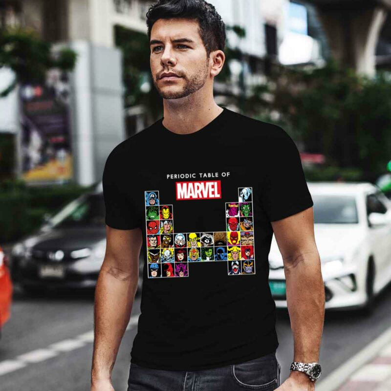Periodic Table Of Marvel 0 T Shirt