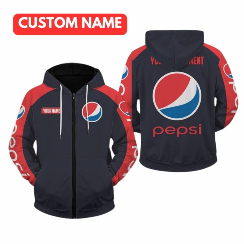 Personalized And Department Pepsi My Heart All Over Print Hoodie