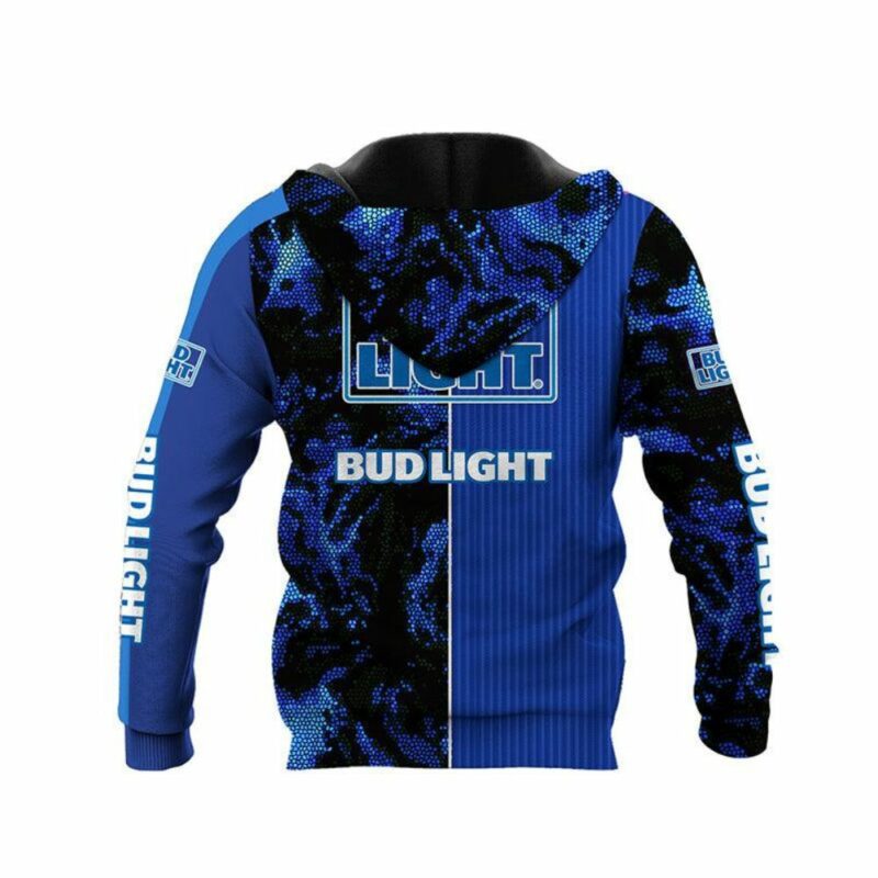 Personalized Bud Light Galaxy Mosaic All Over Print Hoodie