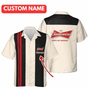 Personalized Budweiser King Of Beers Hawaiian Shirt