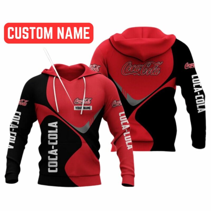 Personalized Coca Cola In My Heart All Over Print Hoodie All Over Print Hoodie