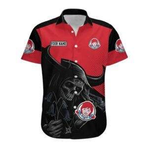 Personalized Death With Wendy's Hawaiian Shirt