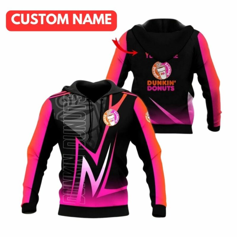 Personalized Dunkin Donut Esport All Over Print Hoodie All Over Print Hoodie