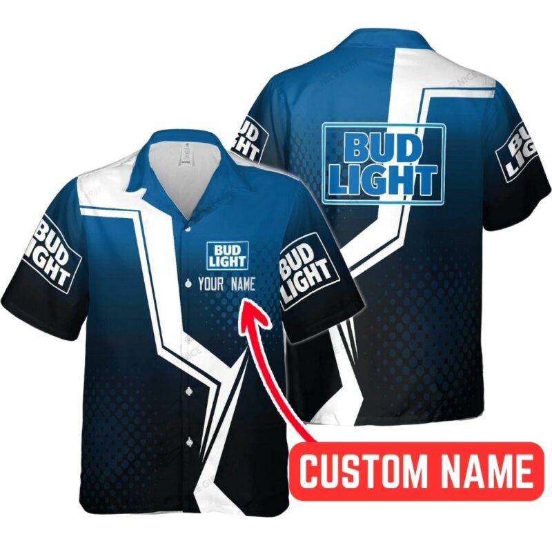 Personalized Logo Bud Light Hawaiian Shirt