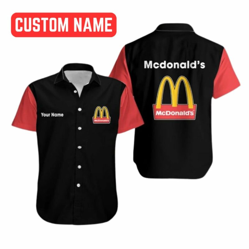 Personalized McDonalds Hawaiian Shirt