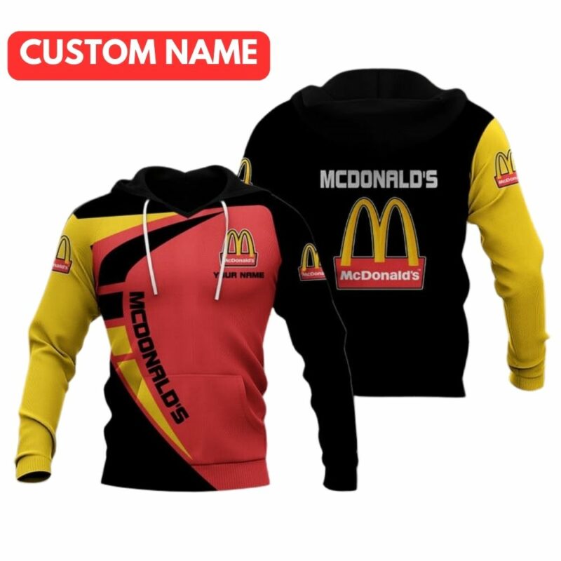 Personalized McDonalds In My Heart All Over Print Hoodie