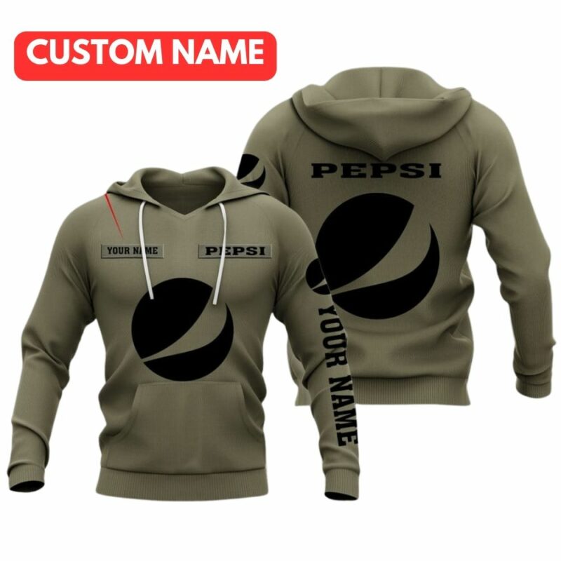 Personalized My Love Logo Pepsi In My Heart All Over Print Hoodie