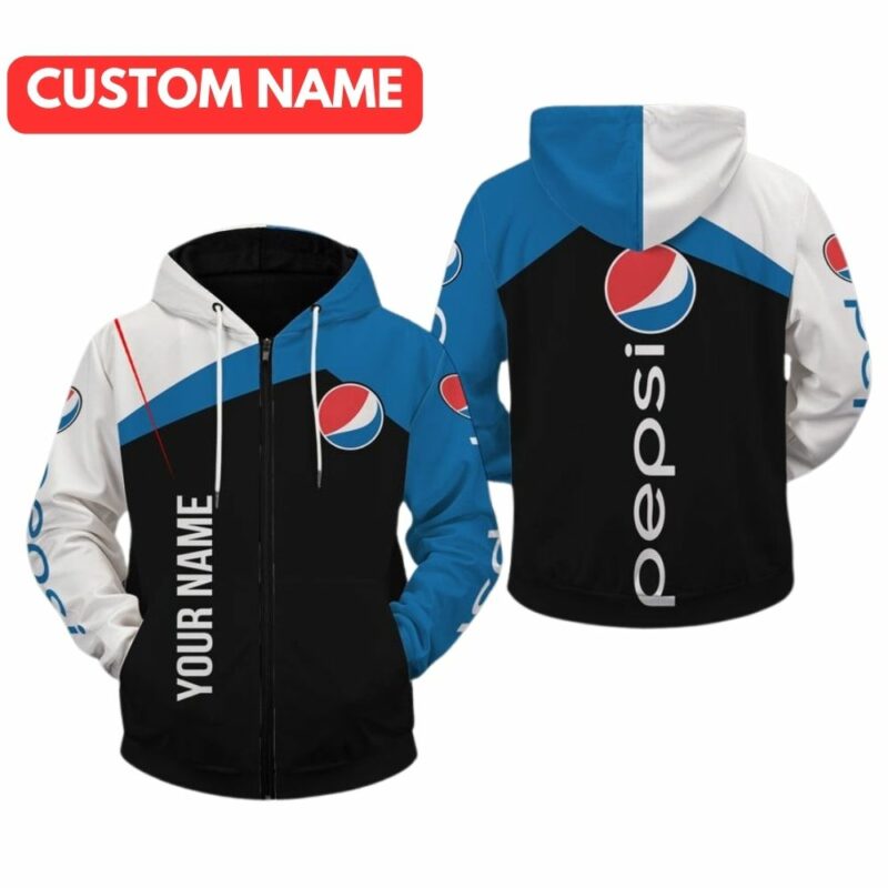 Personalized Pepsi Logo Funny All Over Print Hoodie