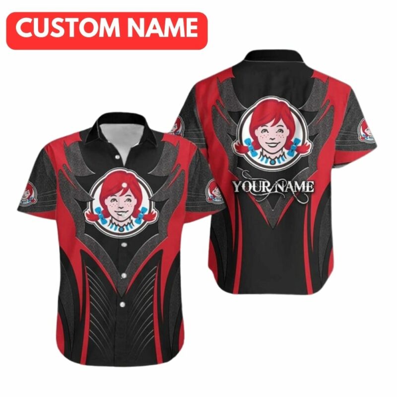 Personalized Wendys Logo Hawaiian Shirt