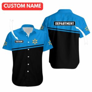 Personalized And Department Logo Walmart Hawaiian Shirt