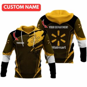 Personalized And Department Logo Walmart In My Heart All Over Print Hoodie