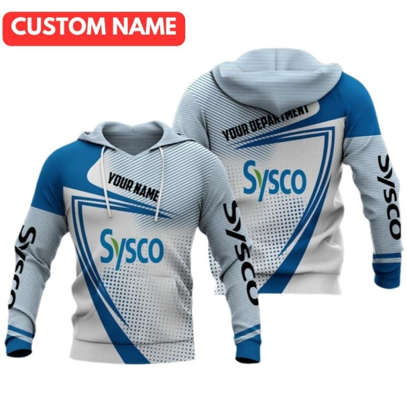 Personalized and department sysco 3d hoodie 1