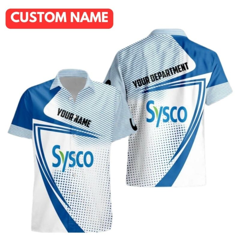 Personalized and department sysco hawaiian shirt 1