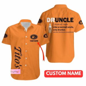 Personalized Druncle Tito's Hawaiian Shirt