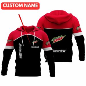 Personalized Mountain Dew All Over Print Hoodie