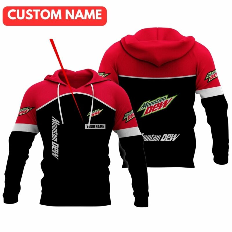 Personalized mountain dew 3d hoodie 1