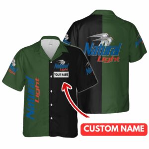 Personalized Natural Light In My Heart Hawaiian Shirt