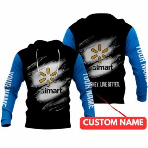 Personalized Scratch Logo Walmart All Over Print Hoodie