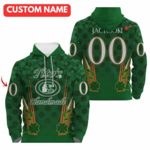 Personalized Tito's Handmade St Patrick's Day All Over Print Hoodie
