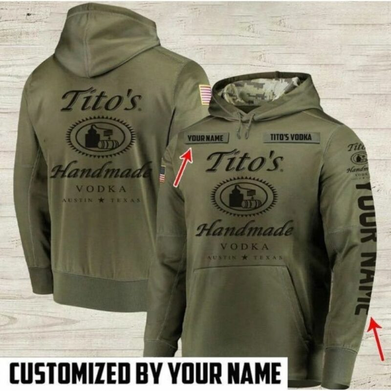 Personalized titos usa flag 3d hoodie 1