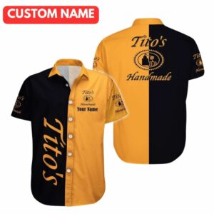 Personalized Tito's Vodka Summer Hawaiian Shirt