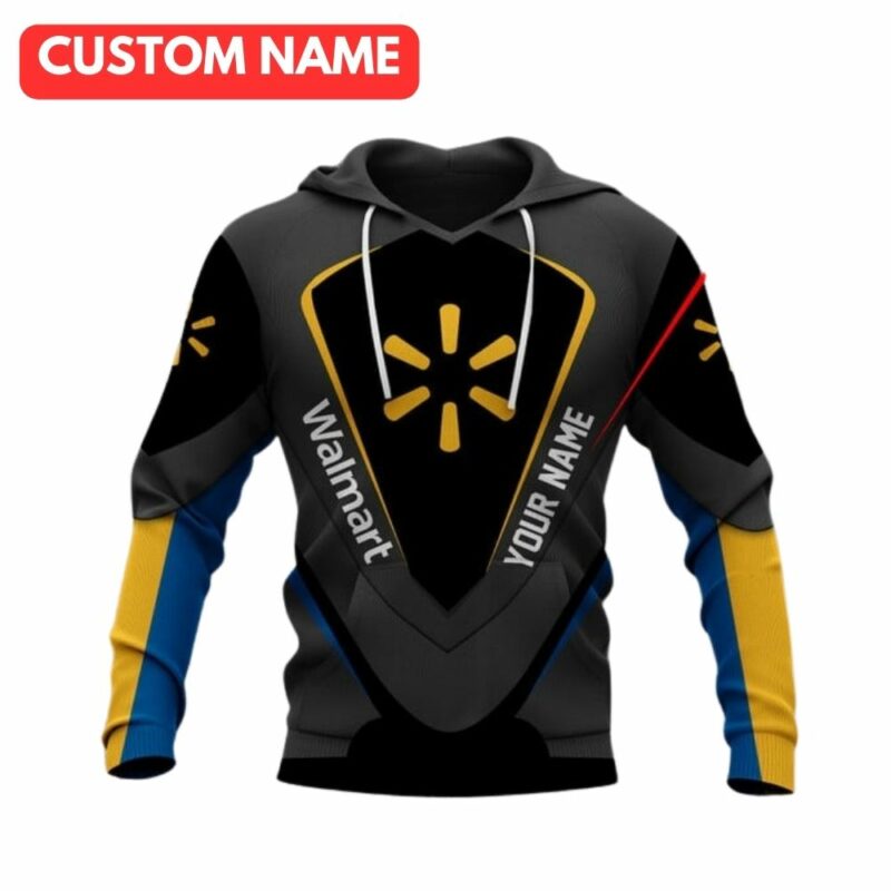 Personalized walmart logo 3d hoodie 1