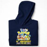 Pokemon 30th Anniversary 2026 Pikachu Mewtwo Eevee Mew Dragonite Snorlax 7 Hoodie.jpg
