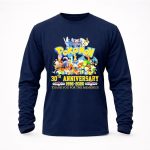 Pokemon 30th Anniversary 2026 Pikachu Mewtwo Eevee Mew Dragonite Snorlax 9 Long Sleeves.jpg