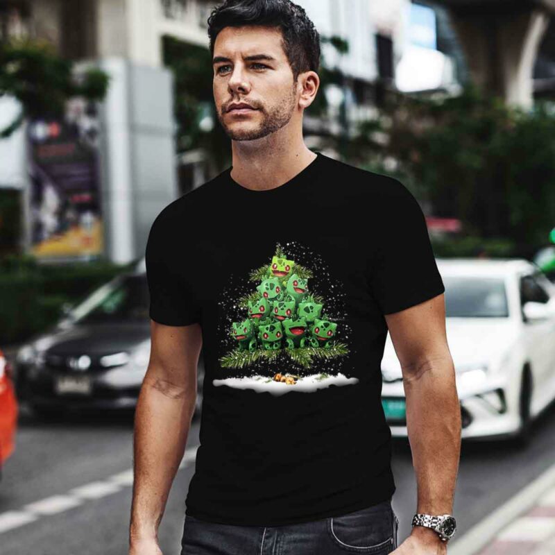 Pokemon Bulbasaur Christmas Tree 0 T Shirt