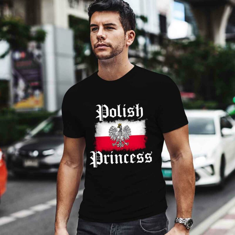 Polish Princess Girls Polska Pride Poland Flag 0 T Shirt