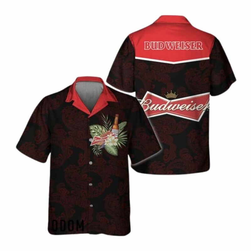 Polynesian Tribal Budweiser Hawaiian Shirt