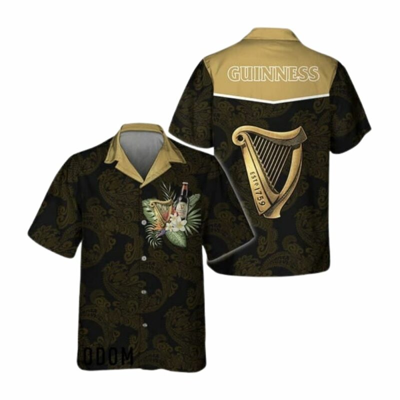 Polynesian Tribal Guinness Hawaiian Shirt