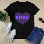 Quan Content Fate Heart 4 T Shirt