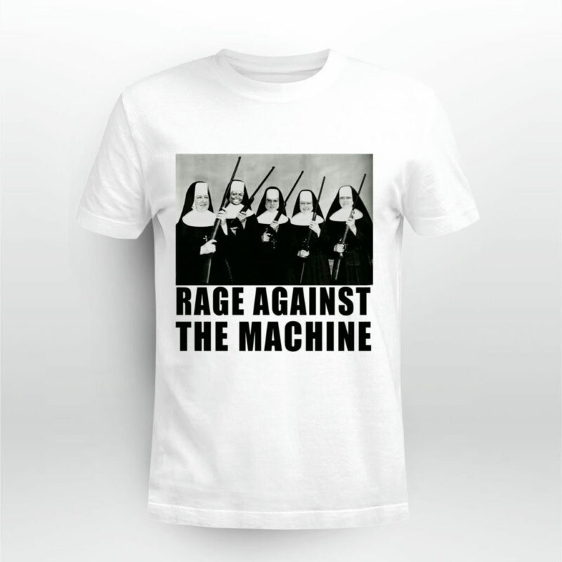 Rage Against The Machine Nuns And Guns 4 T Shirt