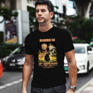 Rambo iii 39th anniversary 1982 2021 0 T Shirt