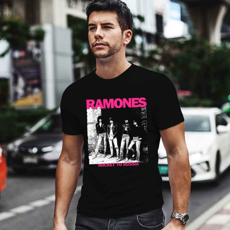 Ramones Rocket To Russia 4 T Shirt