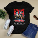 Red Hot Chili Peppers 1983 2024 41 Years Anniversary Thank You for The Memories Signatures 3 T Shirt