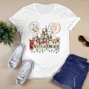 Retro Disneyland Christmas Crewneck Mickey Is Tree Farm Mickey and Friends Disney Family 0 T Shirt