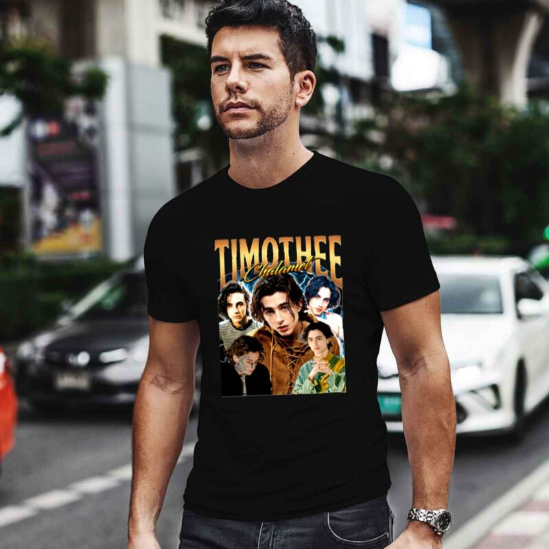 Retro Timothee Chalamet Ar 0 T Shirt
