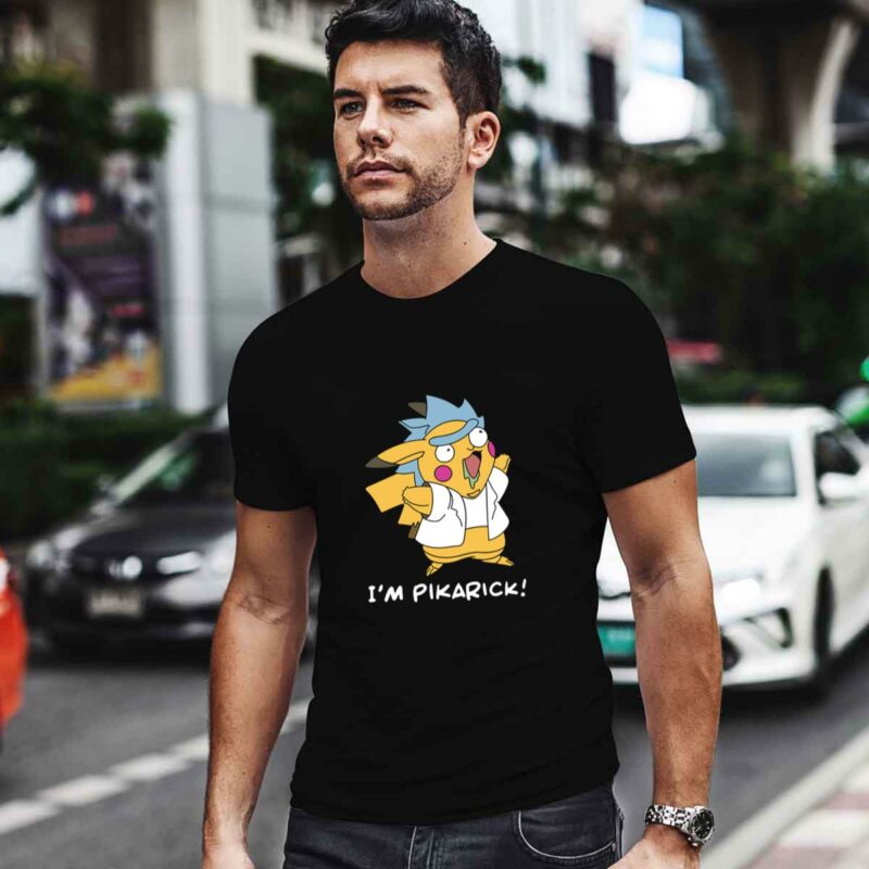 Rick And Morty Fusion Pikachu Im Pikarick 0 T Shirt