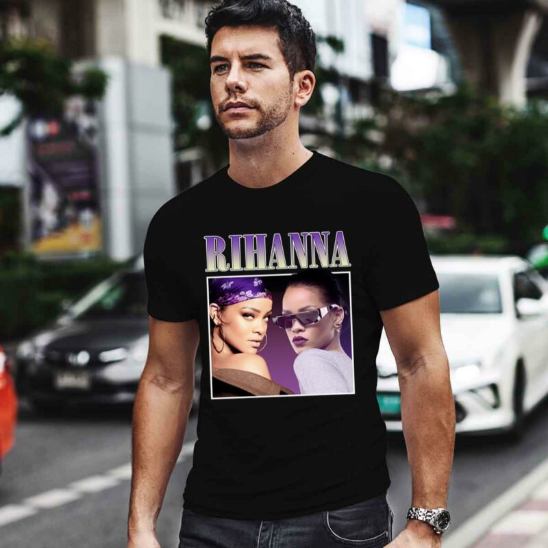 Rihanna Mens Singer Music 4 T Shirt