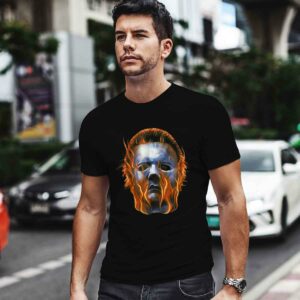 Rock Rebel Halloween Ii Michael Myers Flames 0 T Shirt