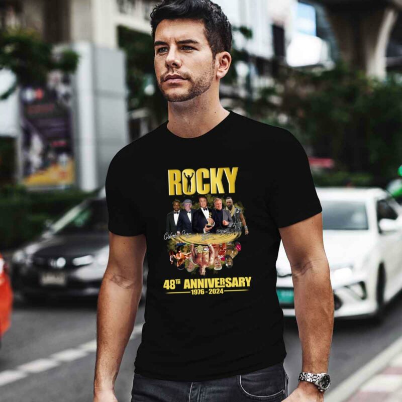 Rocky 48Th Anniversary Signatures 0 T Shirt