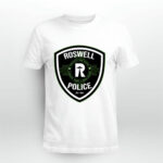 Roswell Police Est 1891 Protect And Serve Those That Land Here 4 T Shirt