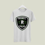 Roswell Police Est 1891 Protect And Serve Those That Land Here 5 T Shirt