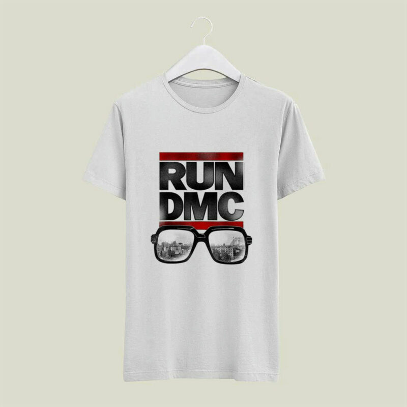 Run Dmc Official Nyc Glasses 4 T Shirt