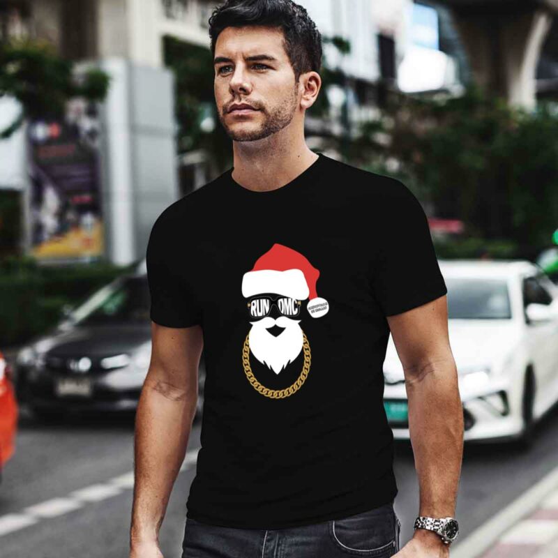Run Dmc Santa Christmas 5 T Shirt