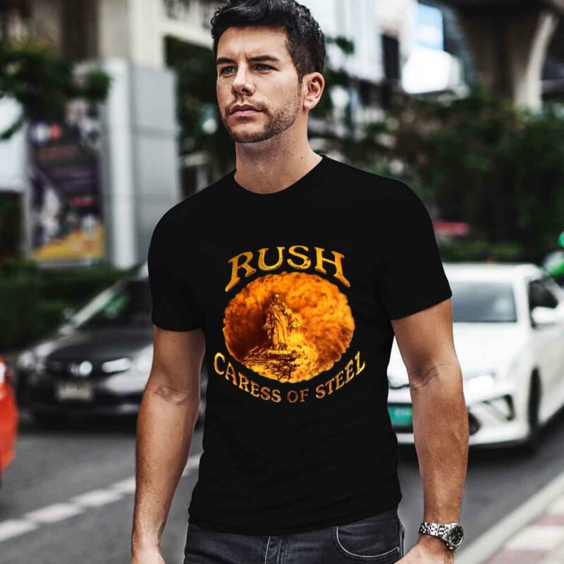 Rush Rockband Caress Of Steel Album For Music 4 T Shirt