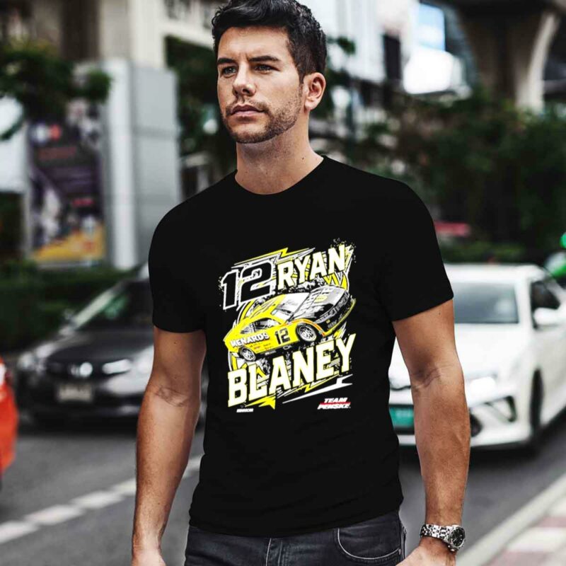 Ryan Blaney Team Penske Backstretch 2024 0 T Shirt