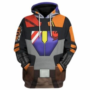 Sabine Wren Cosplay Star Wars All Over Print Hoodie
